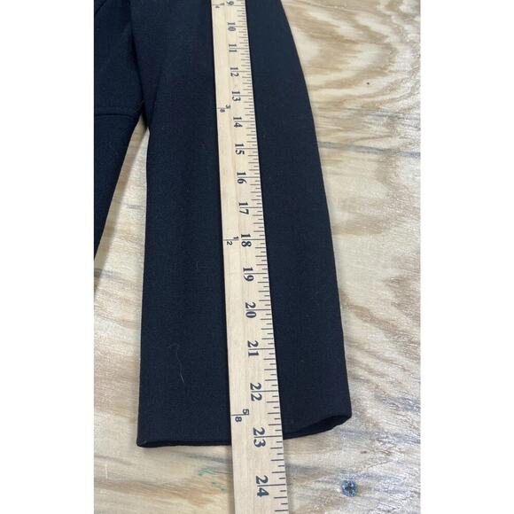Vtg Talbots Women’s Blazer Sz 14P Black Wool Jacket Career Work Professional - Picture 10 of 10